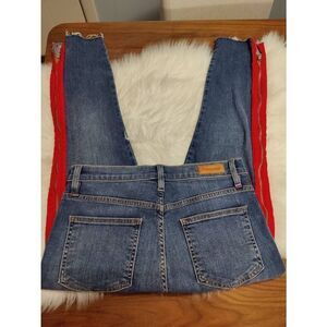 Etienne Marcel Zipper Jeans with Raw Bem